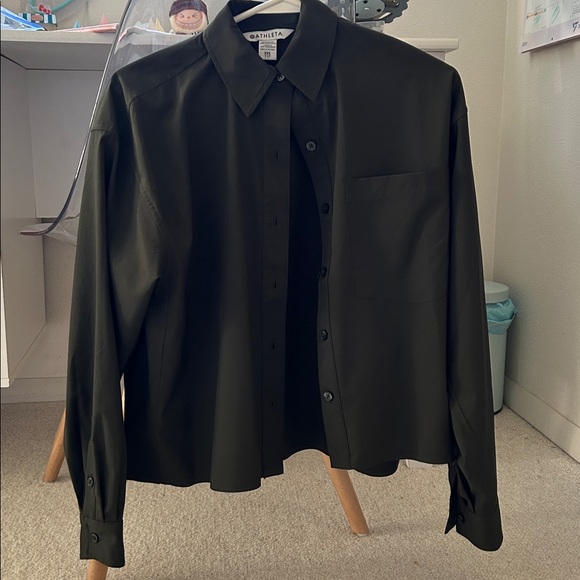 Athleta cropped Tech Top XXS runs large - Picture 4 of 5